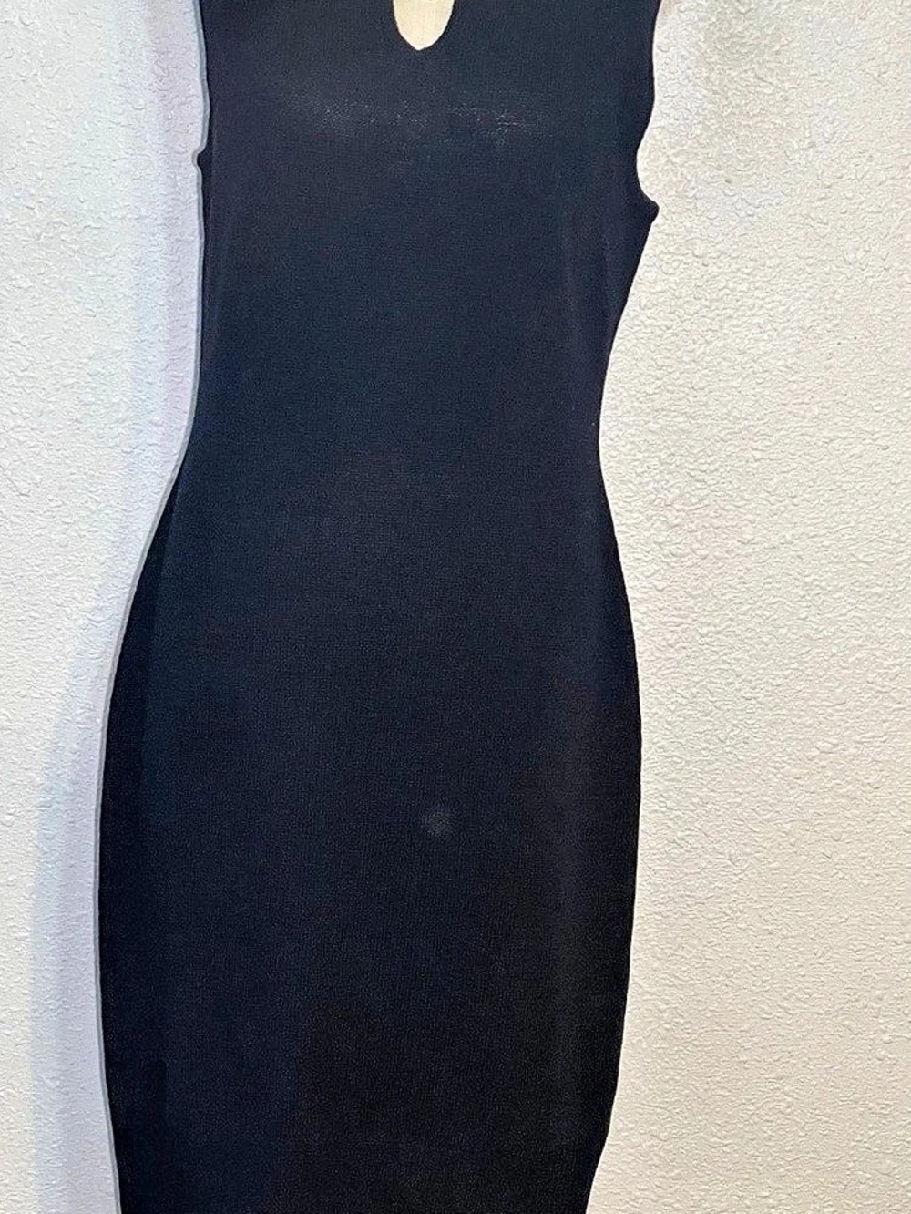 St. John sport black knitted Sleeveless Dress size medium - Picture 6 of 15